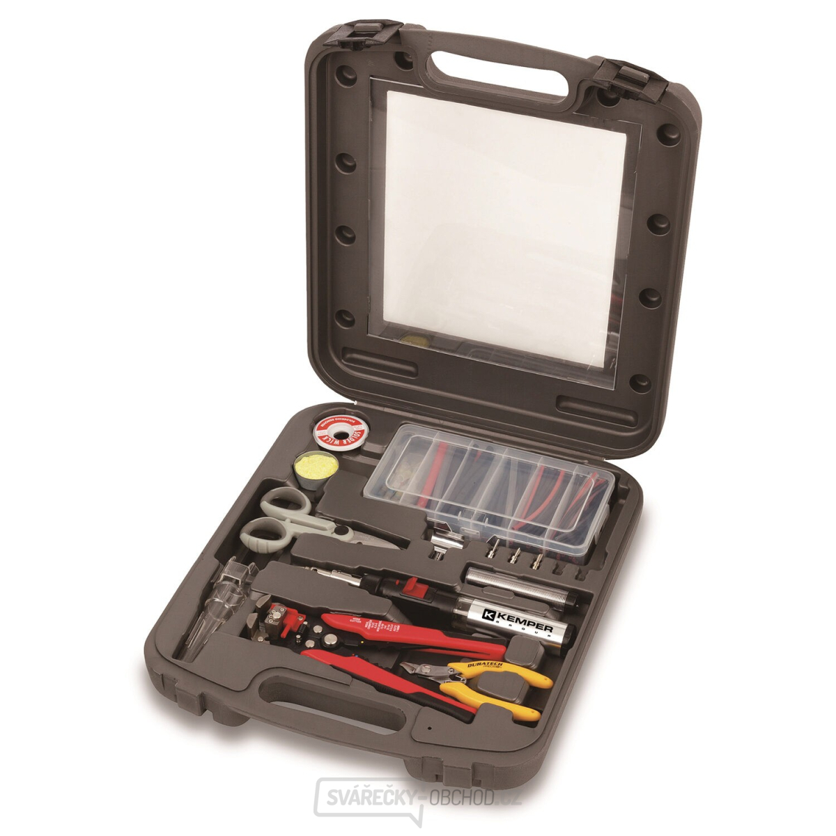 Mini-pájka/hořák sada ELEKTRO v kufříku+10051 Mini-pájka/hořák sada ELEKTRO v kufříku+10051 gallery main image
