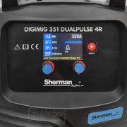 Synergická invertorová svářečka Sherman DIGIMIG 351 DUALPULSE 4R + hořák + kabely Náhled