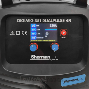 Synergická invertorová svářečka Sherman DIGIMIG 351 DUALPULSE 4R + hořák + kabely Synergická invertorová svářečka Sherman DIGIMIG 351 DUALPULSE 4R + hořák + kabely náhled