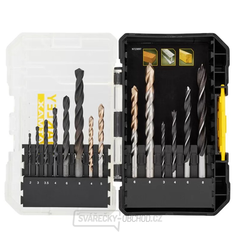 14dílná sada vrtáků Stanley STA88561