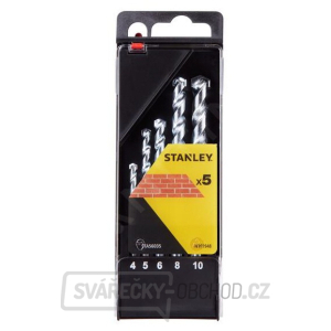 Stanley Příslušenství - 5dílná sada vrtáků do zdiva STA56035 Stanley Příslušenství - 5dílná sada vrtáků do zdiva STA56035 gallery main image