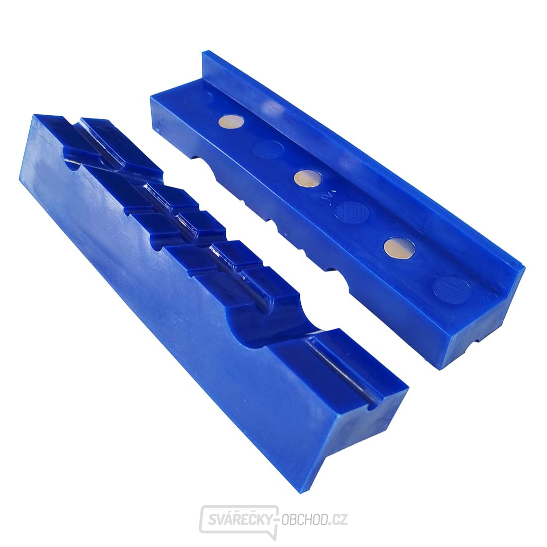 Magnetické čelisti SOFT s drážkami - 155 mm - 2 ks gallery main image