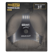 Nůž křovinořezu (D255*25.4) 3T (DRAGON) PROCRAFT | H-3T/D Náhled