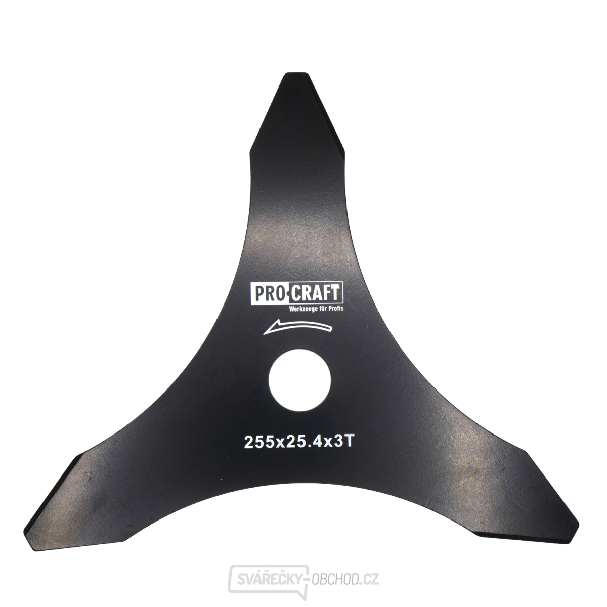 Nůž křovinořezu (D255*25.4) 3T vroubkovaný PROCRAFT | H-3T/Z Nůž křovinořezu (D255*25.4) 3T vroubkovaný PROCRAFT | H-3T/Z gallery main image