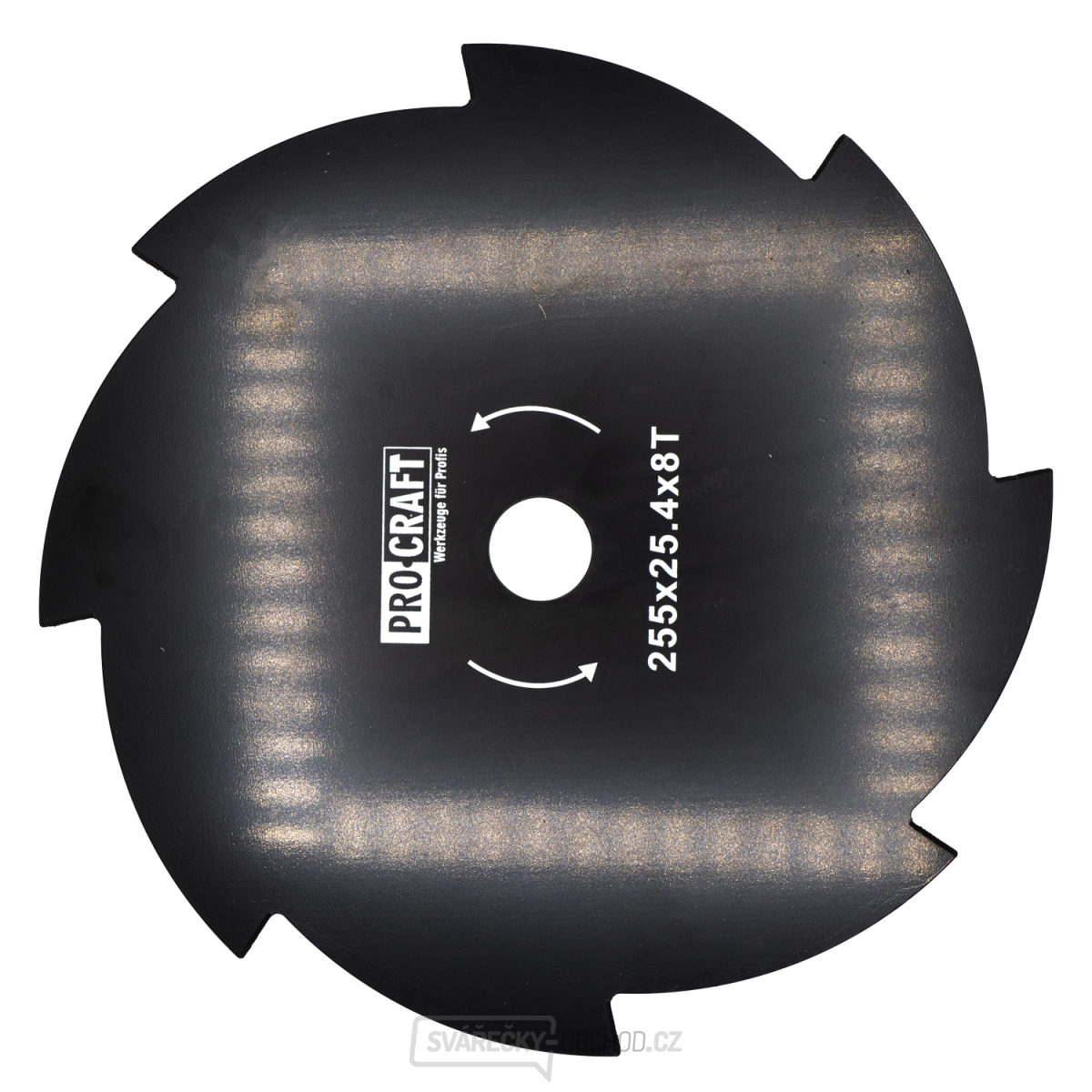 Nůž křovinořezu (kotouč) (D255*25.4) 8T PROCRAFT | H-8T