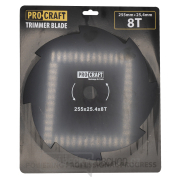 Nůž křovinořezu (kotouč) (D255*25.4) 8T PROCRAFT | H-8T Náhled