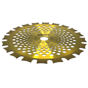 Nůž křovinořezu (kotouč) (D255*25.4) 40Т  (oboustranný) (gold) PROCRAFT | H/P-2/G Náhled