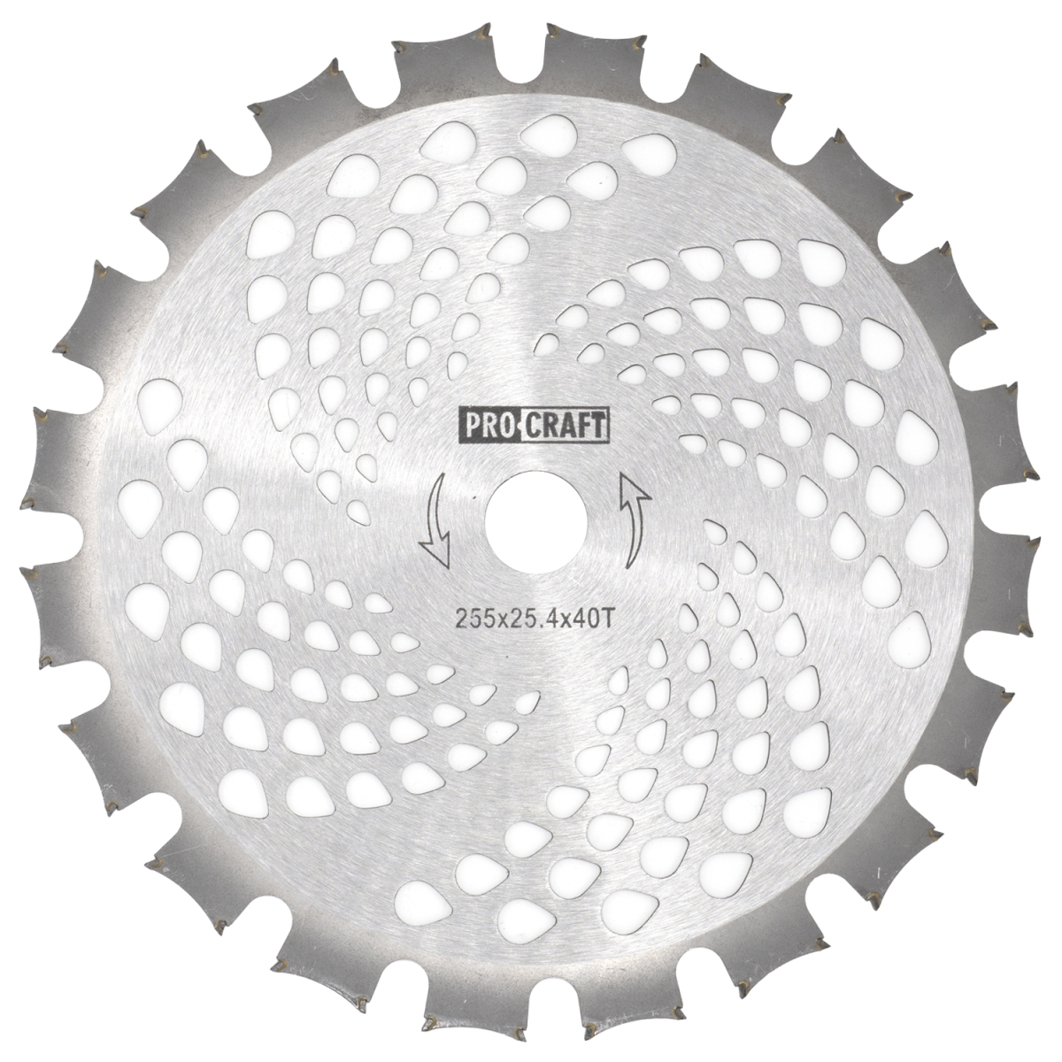 Levně Nůž křovinořezu (D255*25.4) 40Т (oboustranný) PROCRAFT | H/P-2 H/P-2