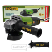 Bruska úhlová Procraft PW1050 + rychloupínací matice, 10x řezný kotouč, 2x lamelový kotouč | SPW1050/RM14 Bruska úhlová Procraft PW1050 + rychloupínací matice, 10x řezný kotouč, 2x lamelový kotouč | SPW1050/RM14 náhled