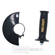 Bruska úhlová Procraft PW1050 + rychloupínací matice, 10x řezný kotouč, 2x lamelový kotouč | SPW1050/RM14 Bruska úhlová Procraft PW1050 + rychloupínací matice, 10x řezný kotouč, 2x lamelový kotouč | SPW1050/RM14 náhled