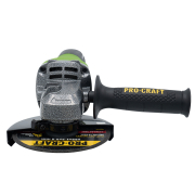 Bruska úhlová Procraft PW1050 + rychloupínací matice, 10x řezný kotouč, 2x lamelový kotouč | SPW1050/RM14 náhled