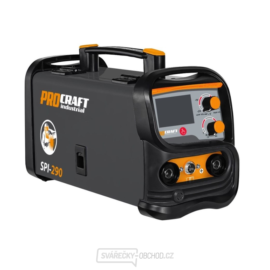 Kombinovaná invertorová svářečka Co Flux - trubičkový drát, MMA, TIG lift Procraft SPI-290 | SPI-290