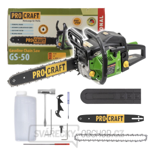 Benzínová řetězová pila Procraft GS-50 | GS-50 Benzínová řetězová pila Procraft GS-50 | GS-50 gallery main image