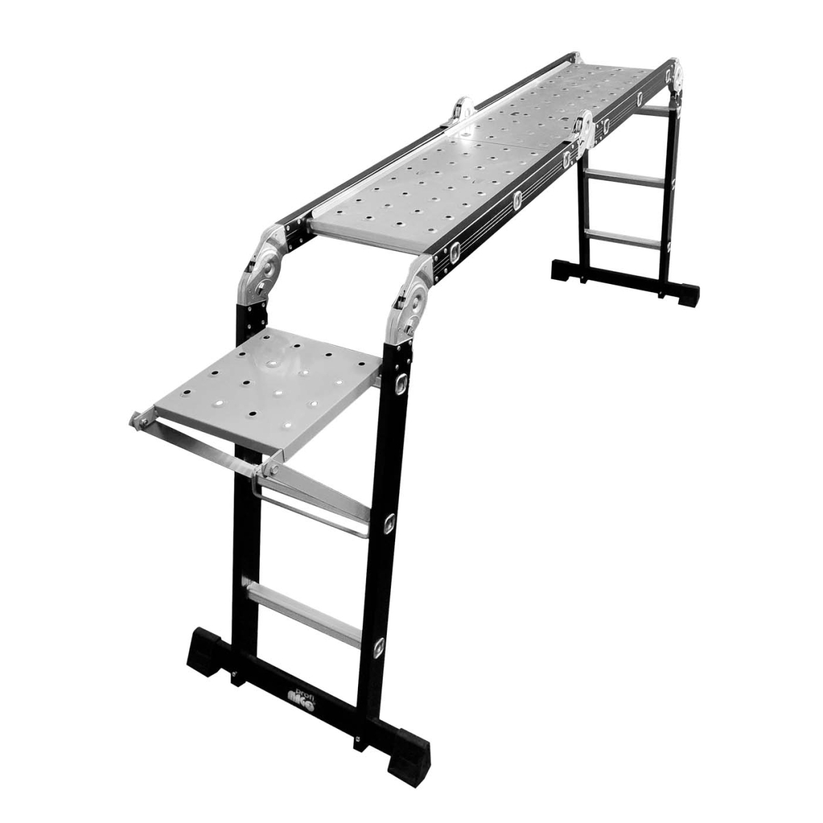 MAGG Profi - Žebřík multifunkční 4x3 s nášlapnou deskou ZM-365