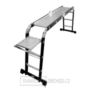 MAGG Profi - Žebřík multifunkční 4x3 s nášlapnou deskou gallery main image