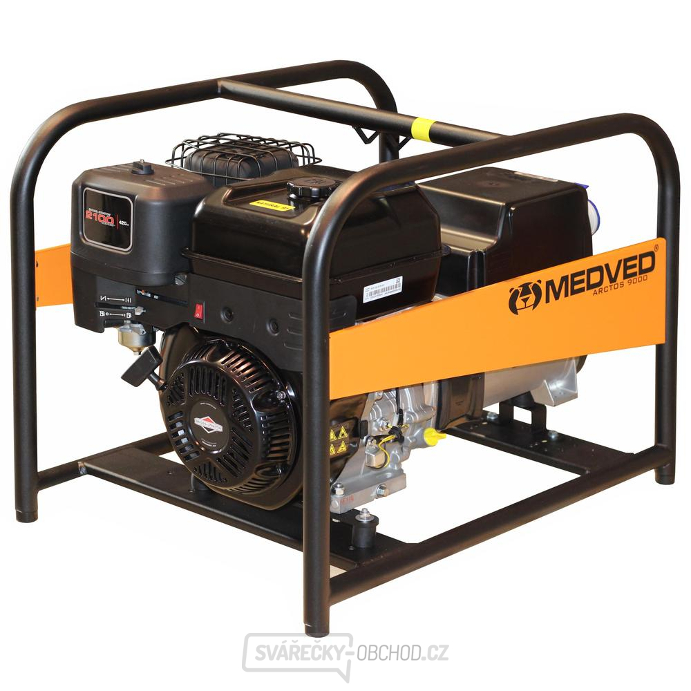 Elektrocentrála ARCTOS  9000 B AVR MAZooJ nádrž 20l, zvýšený rám černý gallery main image