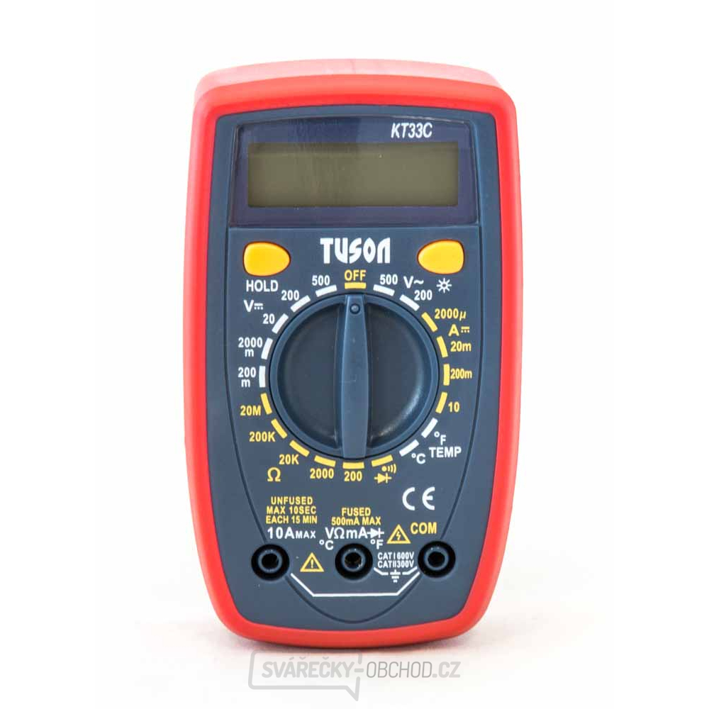 Digitální multimetr KT33C