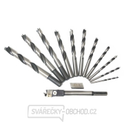 Sada vrtáků do dřeva - 14 ks (3,4,5,6,7,8, 9,10,11,12,13mm) Sada vrtáků do dřeva - 14 ks (3,4,5,6,7,8, 9,10,11,12,13mm) gallery main image