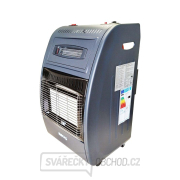 Kombinovaná plynová 4,2kW a elektrická 1,5 kW kamna MAGG s ventilátorem Náhled