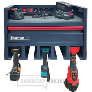 Sherman Dílenská skříň na elektrické nářadí s prodlužovacím kabelem Sherman Dílenská skříň na elektrické nářadí s prodlužovacím kabelem gallery main image