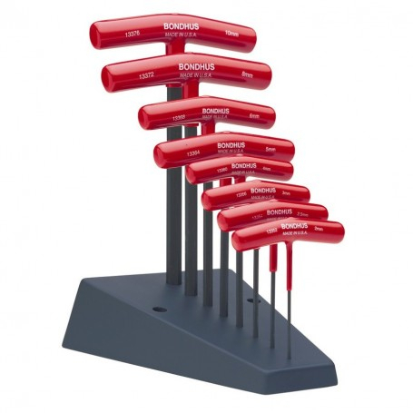 BONDHUS Sada T-klíčů HTX80M/S metric +stojan 13389.01