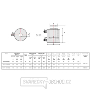 Hydraulický válec s dutým pístem dvojčinný HHYG-6050KS Náhled
