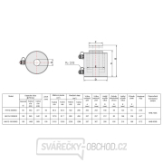 Hydraulický válec s dutým pístem dvojčinný HHYG-10050KS Náhled