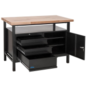 Dílenský stůl P 1200 SLT Black Line Náhled