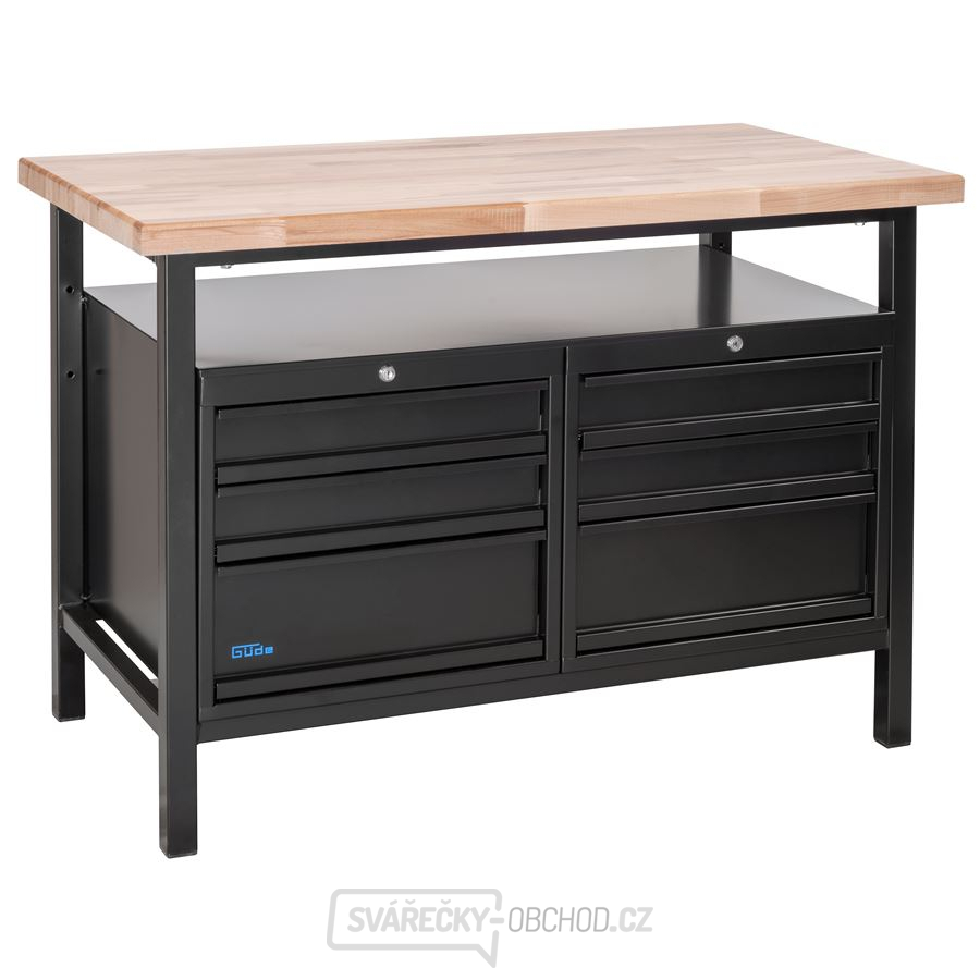 Dílenský stůl P 1200 SS Black Line