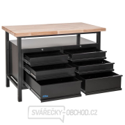 Dílenský stůl P 1200 SS Black Line Náhled