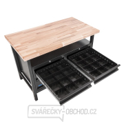 Dílenský stůl P 1200 SS Black Line Náhled
