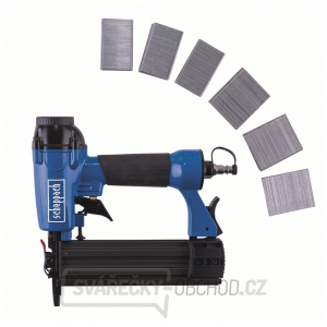 Scheppach 2 v 1 pneumatická sponkovačka/hřebíčkovačka  Scheppach 2 v 1 pneumatická sponkovačka/hřebíčkovačka  gallery main image