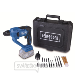 Scheppach C-RHD130-X aku 20 V IXES vrtací kladivo SDS Plus 3v1 s příklepem, kufrem a příslušenstvím (bez baterie a nabíj Scheppach C-RHD130-X aku 20 V IXES vrtací kladivo SDS Plus 3v1 s příklepem, kufrem a příslušenstvím (bez baterie a nabíj gallery main image