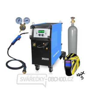 Multi MIG Synergic KÜHTREIBER KITin 3500 + Hořák + Ventil + Kukla + láhev CO2 plná Multi MIG Synergic KÜHTREIBER KITin 3500 + Hořák + Ventil + Kukla + láhev CO2 plná gallery main image