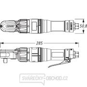 Pneumatický ráčnový utahovák HAZET 9022-360 Náhled