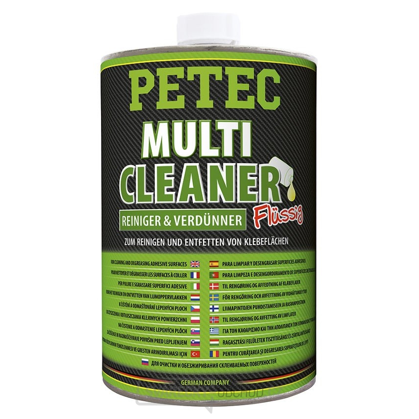 PETEC 82100 Čistič a odmašťovač před lepením nebo lakováním