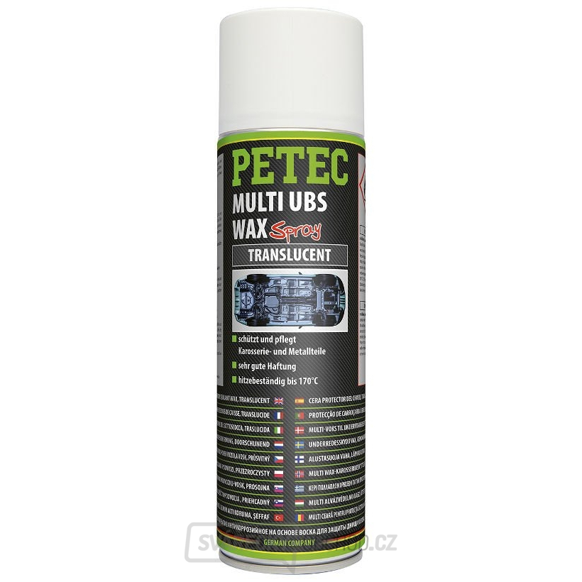 PETEC 73450 Vosk na ochranu karosérií, průsvitný