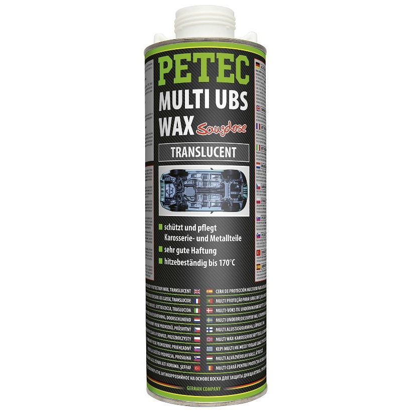 PETEC 73410 Vosk na ochranu karosérií, průsvitný 2801000073410