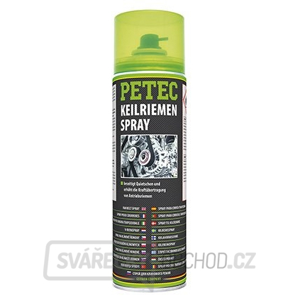 PETEC 70460 Sprej na údržbu klínových řemenů