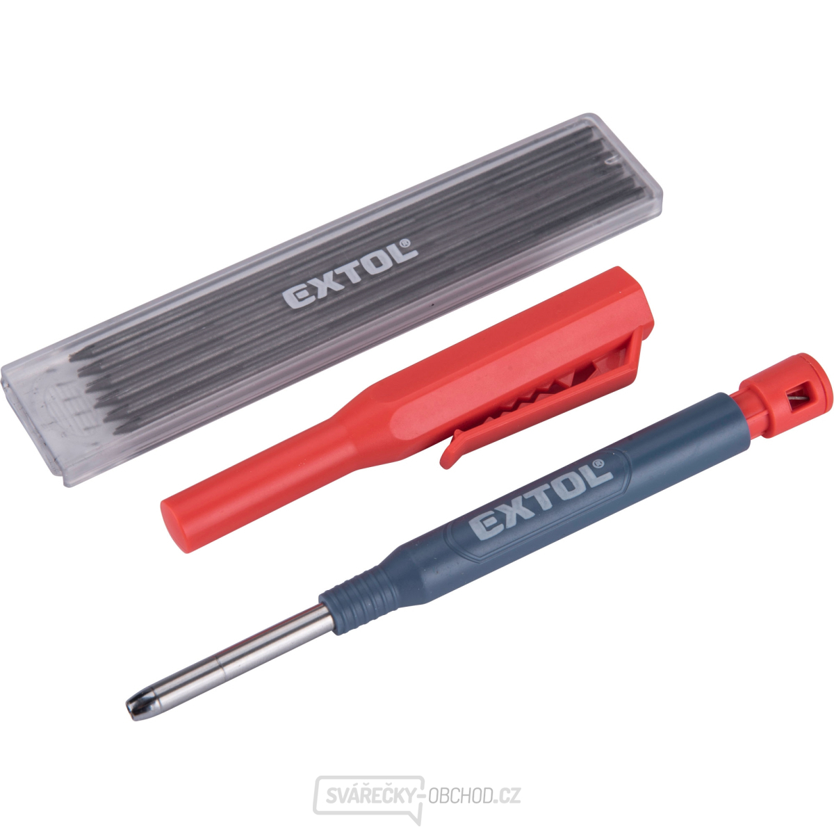 Tužka-značkovač s pouzdrem a vyměnitelnou tuhou, O 2,8mm tvrdost HB