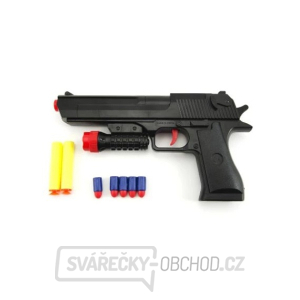 Dětská pistole TEDDIES Glock na pěnové náboje 30cm gallery main image