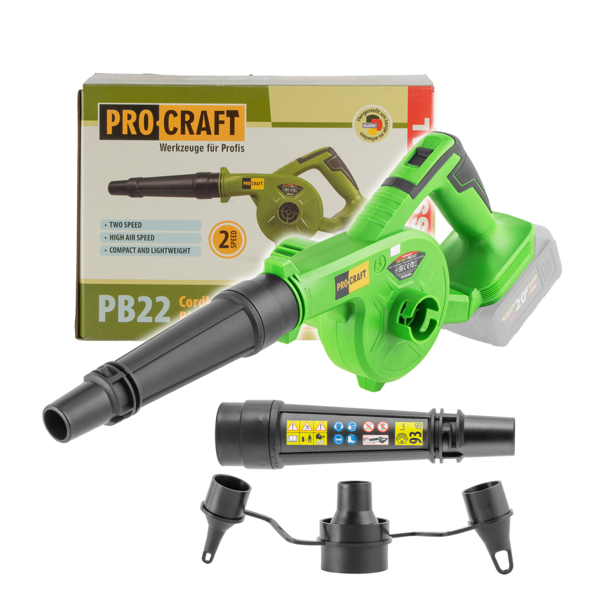 Levně Aku fukar Procraft PB22 (bez baterie a nabíječky) | PB22bb PB22bb