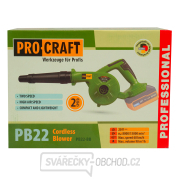 Aku fukar Procraft PB22 (bez baterie a nabíječky) | PB22bb Náhled
