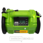 Aku kompresor LK30 Procraft s kombinací nafukování hubicí (bez baterie a nabíječky) | LK30 bb náhled