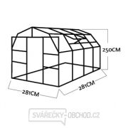 Skleník KOMFORT TITAN 8000 STRONG - 22 Skleník KOMFORT TITAN 8000 STRONG - 22 náhled