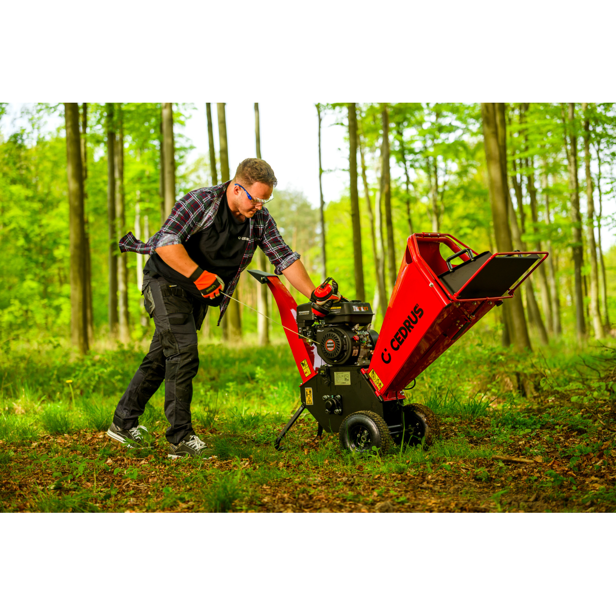 Benzínový drtič větví Hahn & Sohn Cedrus RB02 Náhled