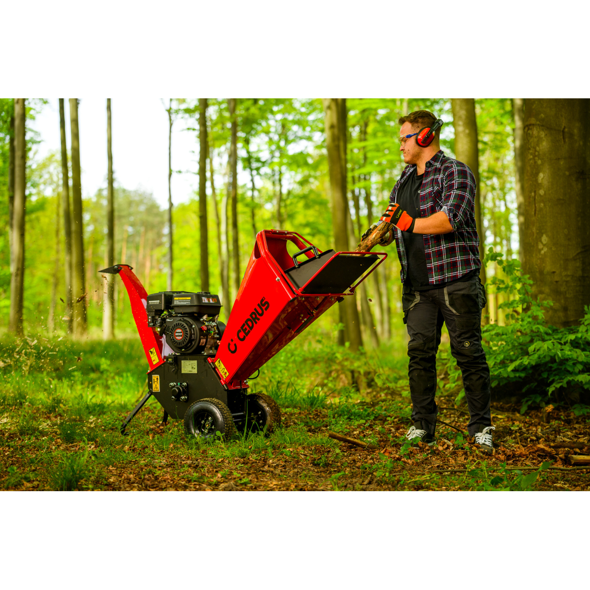 Benzínový drtič větví Hahn & Sohn Cedrus RB02 Náhled