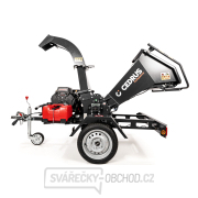 Hahn & Sohn Cedrus R13 – profesionální přívěsný drtič větví s benzínovým motorem Loncin 18 kW Náhled