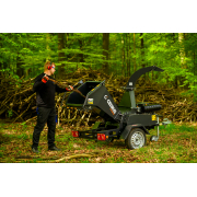 Hahn & Sohn Cedrus R13 – profesionální přívěsný drtič větví s benzínovým motorem Loncin 18 kW náhled