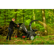 Hahn & Sohn Cedrus R13 – profesionální přívěsný drtič větví s benzínovým motorem Loncin 18 kW náhled